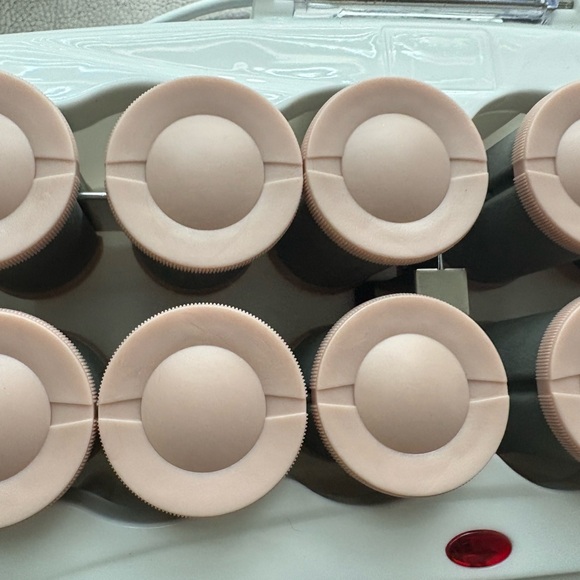 CONAIR - White and Pink Hair Rollers NWOT - Picture 2 of 11
